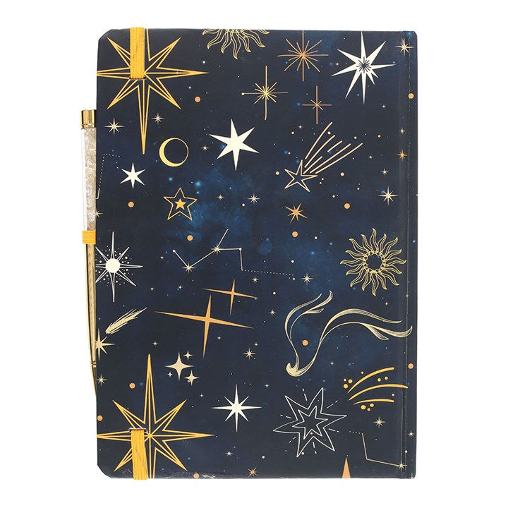 Thumbnail: Leave A Little Sparkle A5 Notebook with Citrine Pen