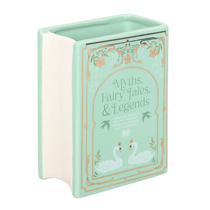 Thumbnail: Green Book Shaped Vase
