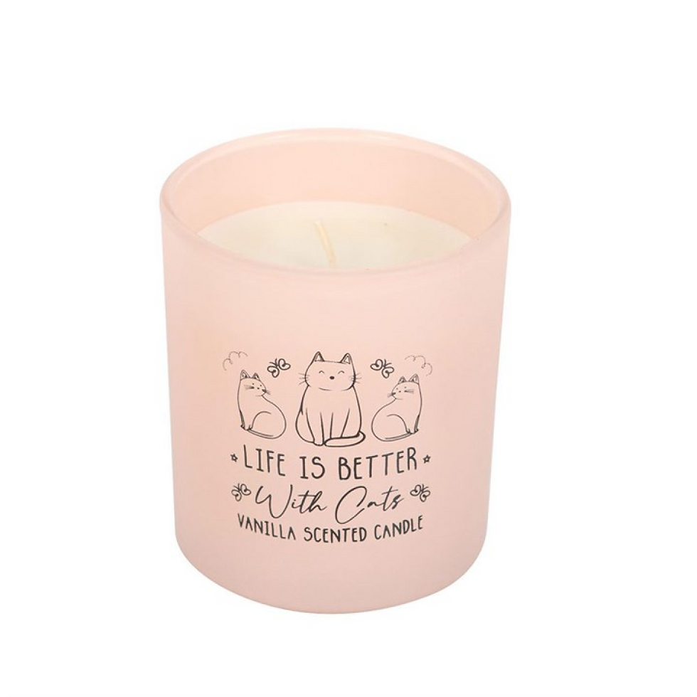 Thumbnail: Life Is Better With Cats Vanilla Candle