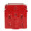 Thumbnail: Red Ceramic House Oil Burner