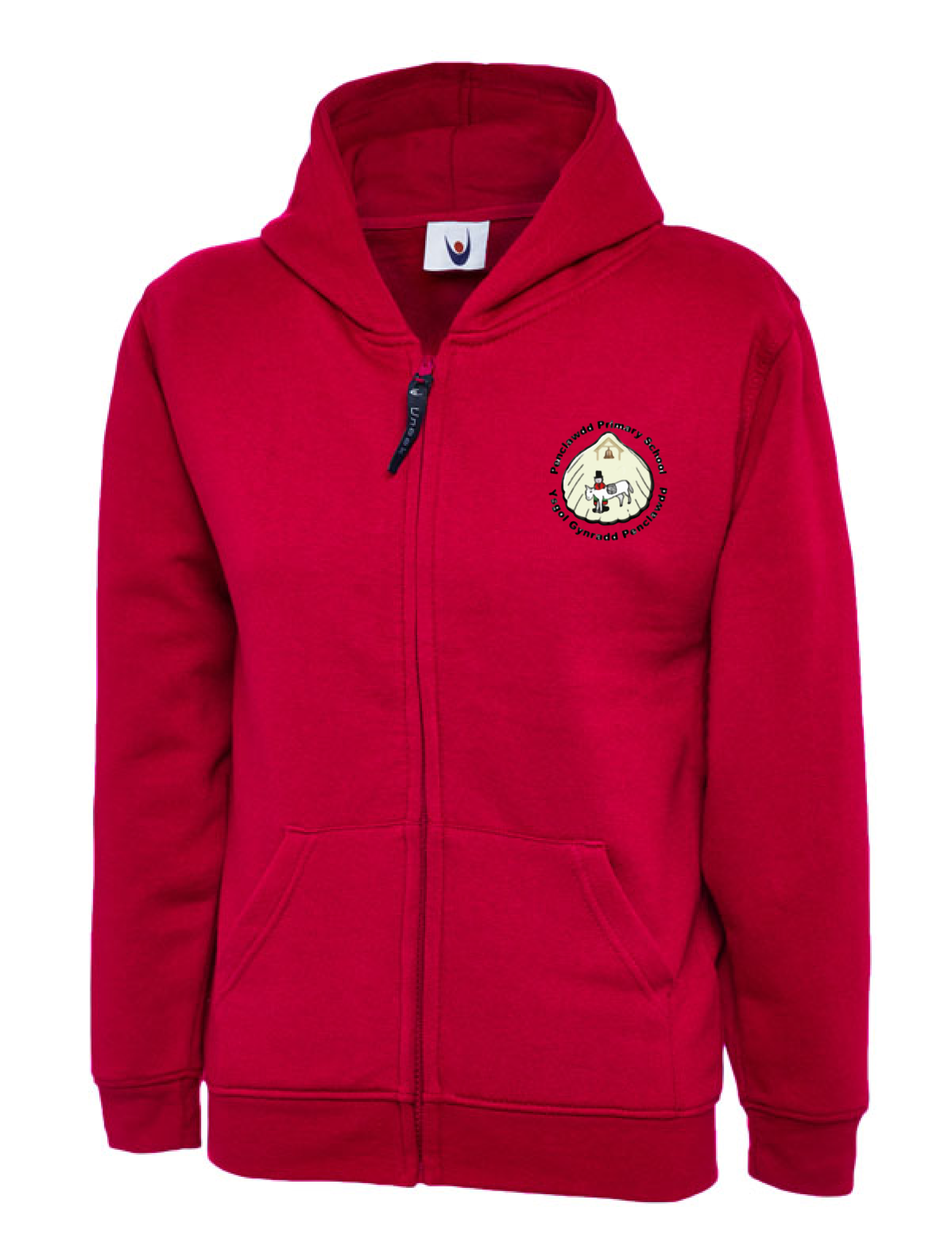 Penclawdd - Zip Up Hoodie
