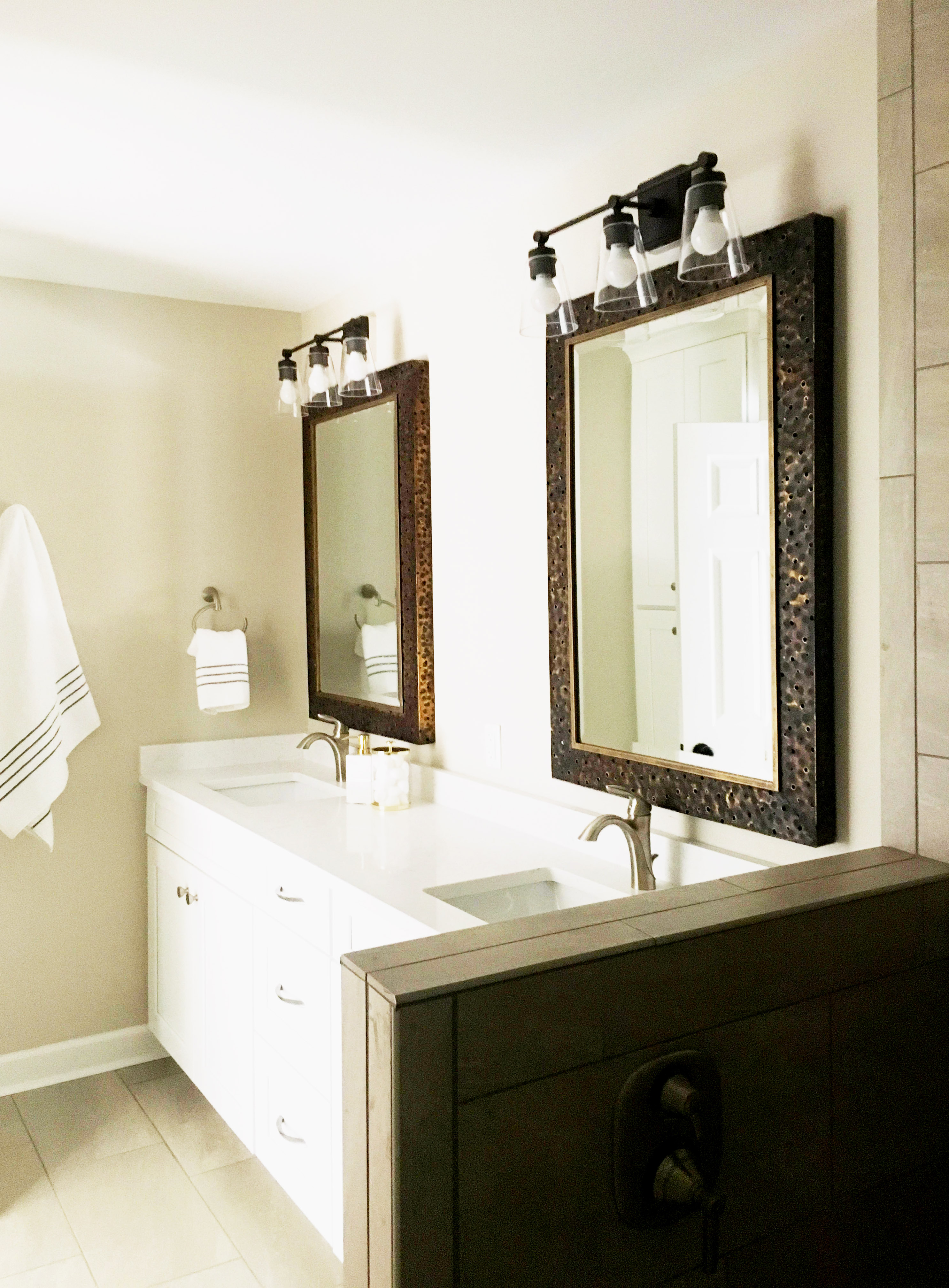 Master bath remodel