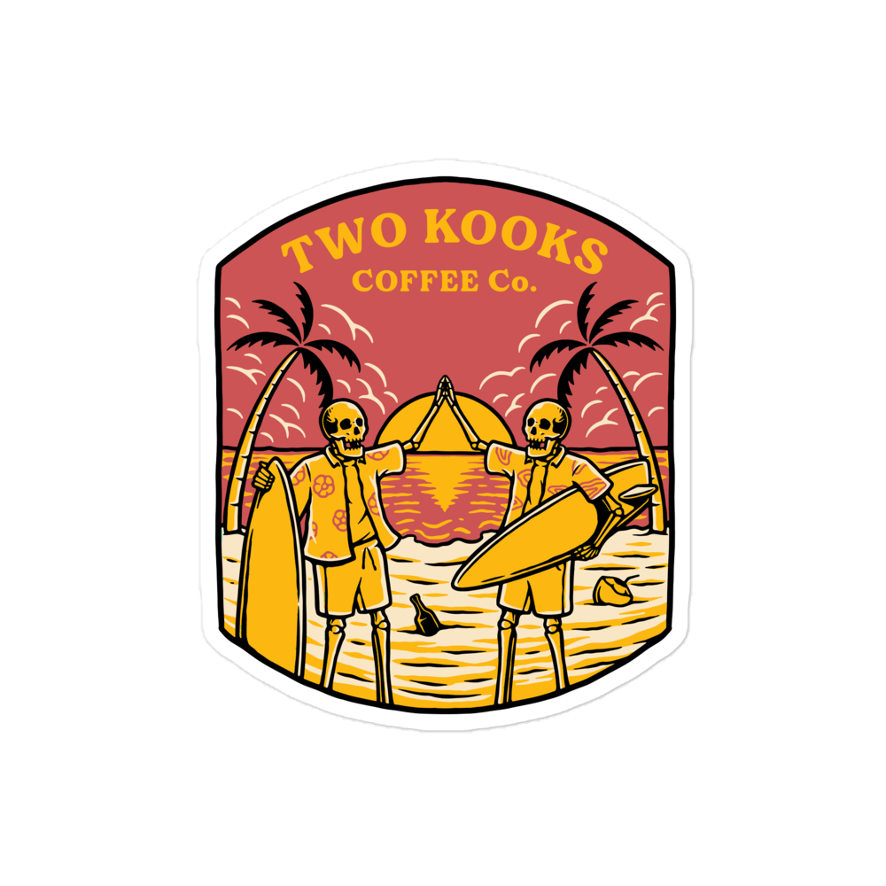 Kook To The Bone Sticker