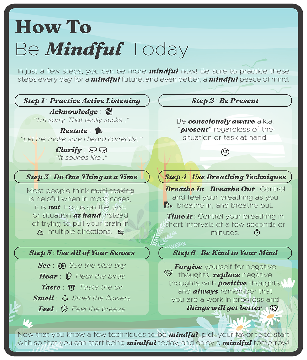 How to Be Mindful Today