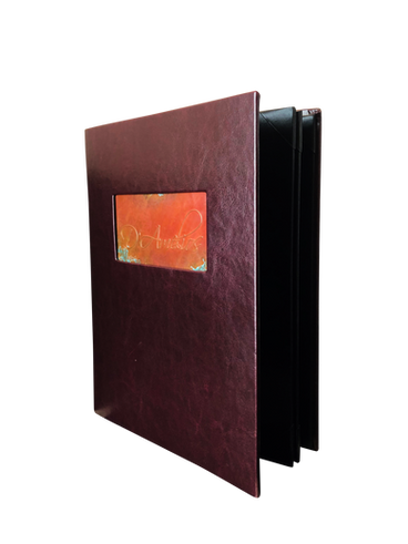 Copper Menu Covers