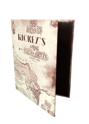 Litho Print Menu Covers