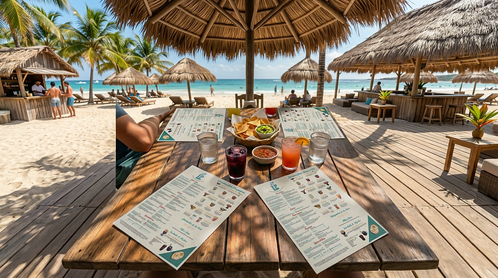 Synthetic Waterproof Menus
