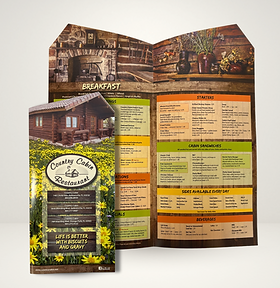 Waterproof Printed Menus