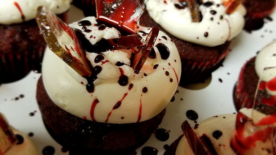 Bleeding cupcakes