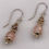 Thumbnail: Rose Quartz earrings