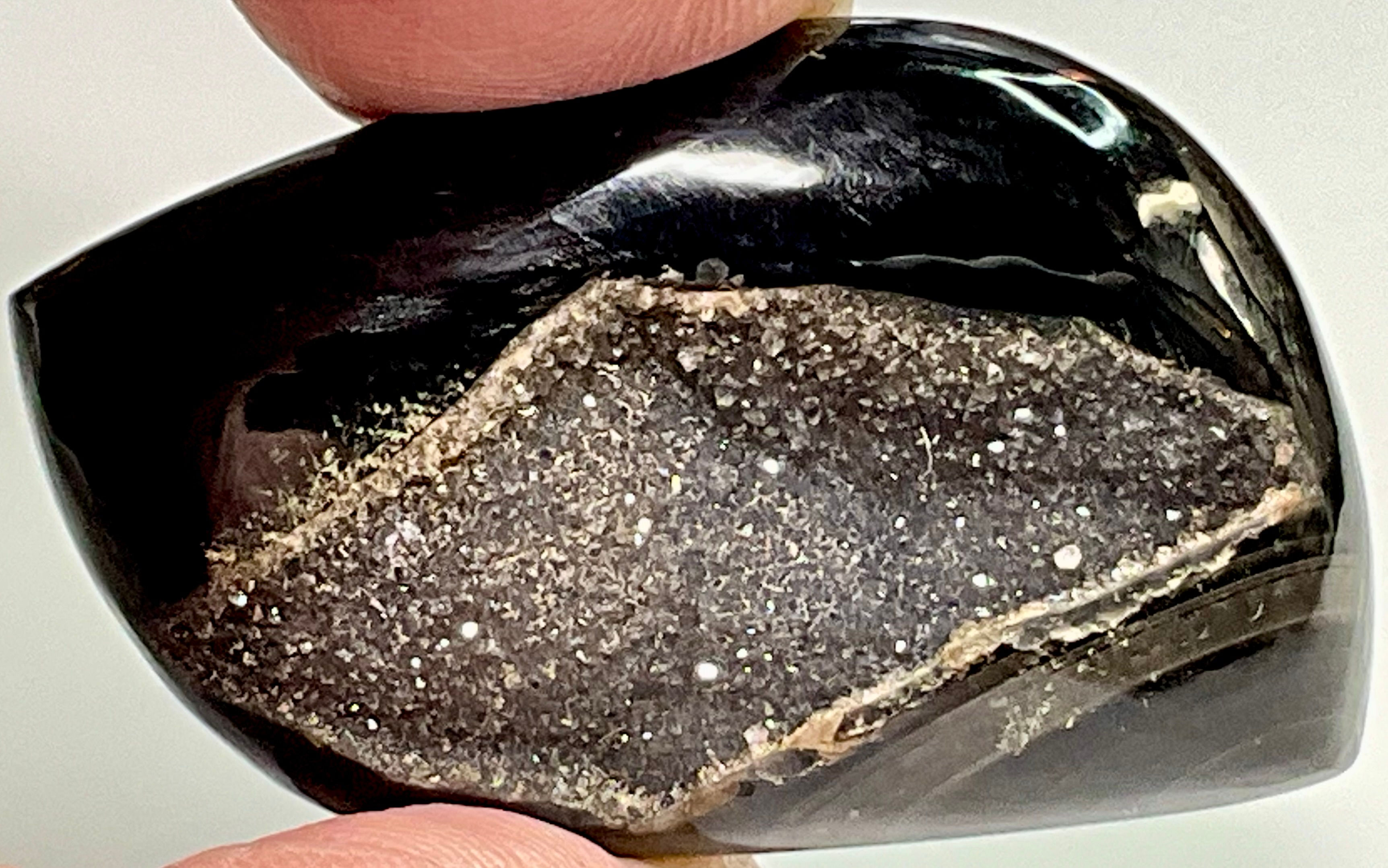 Loose Onyx Druzy #13109