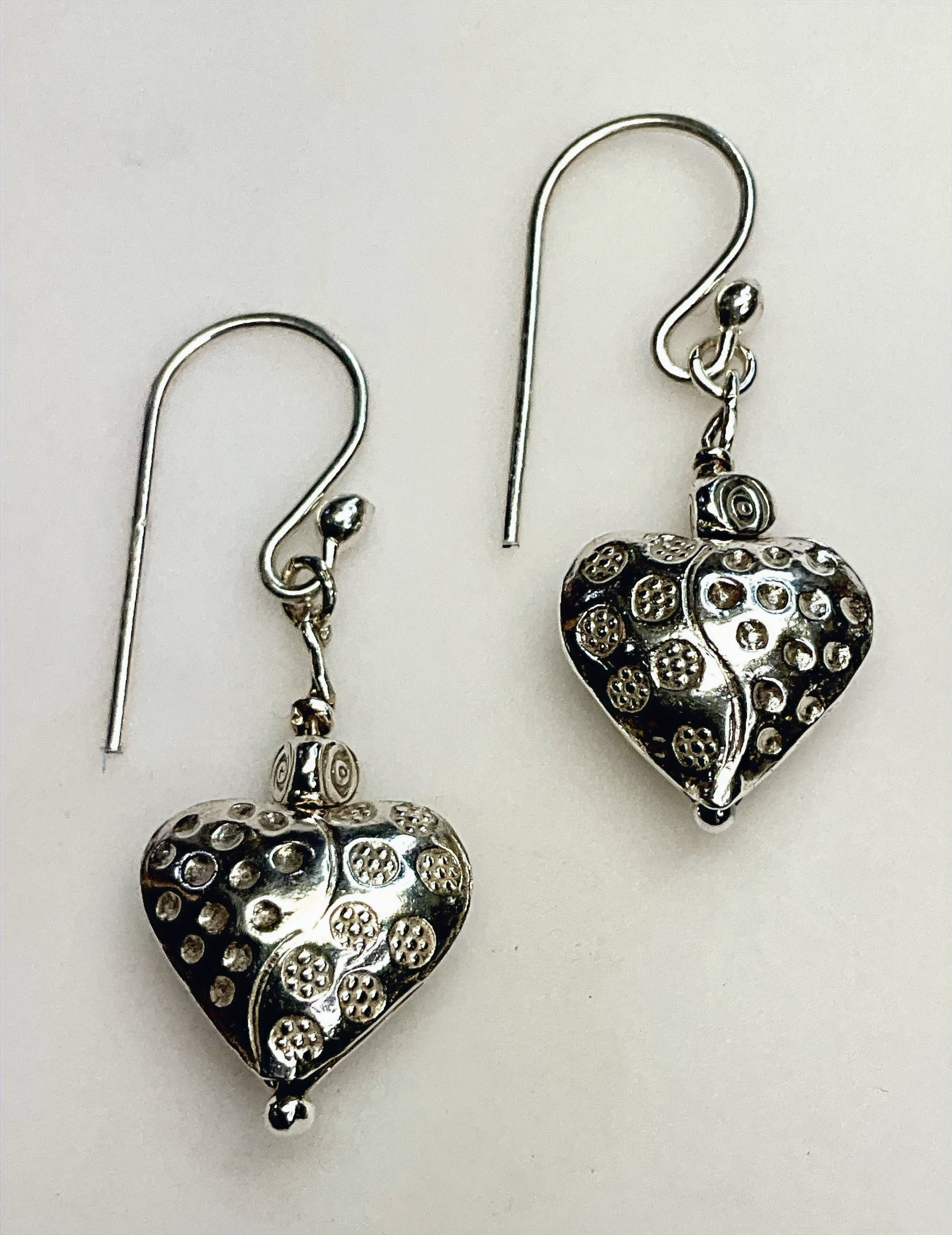 Puffed Heart Earrings