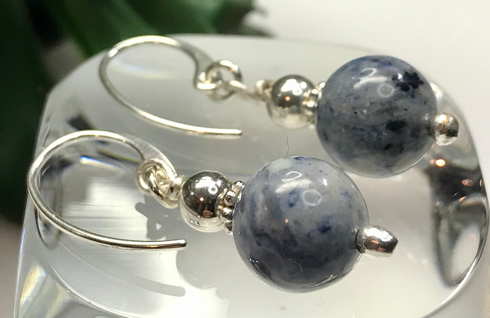 Thumbnail: Dumortierite Earrings