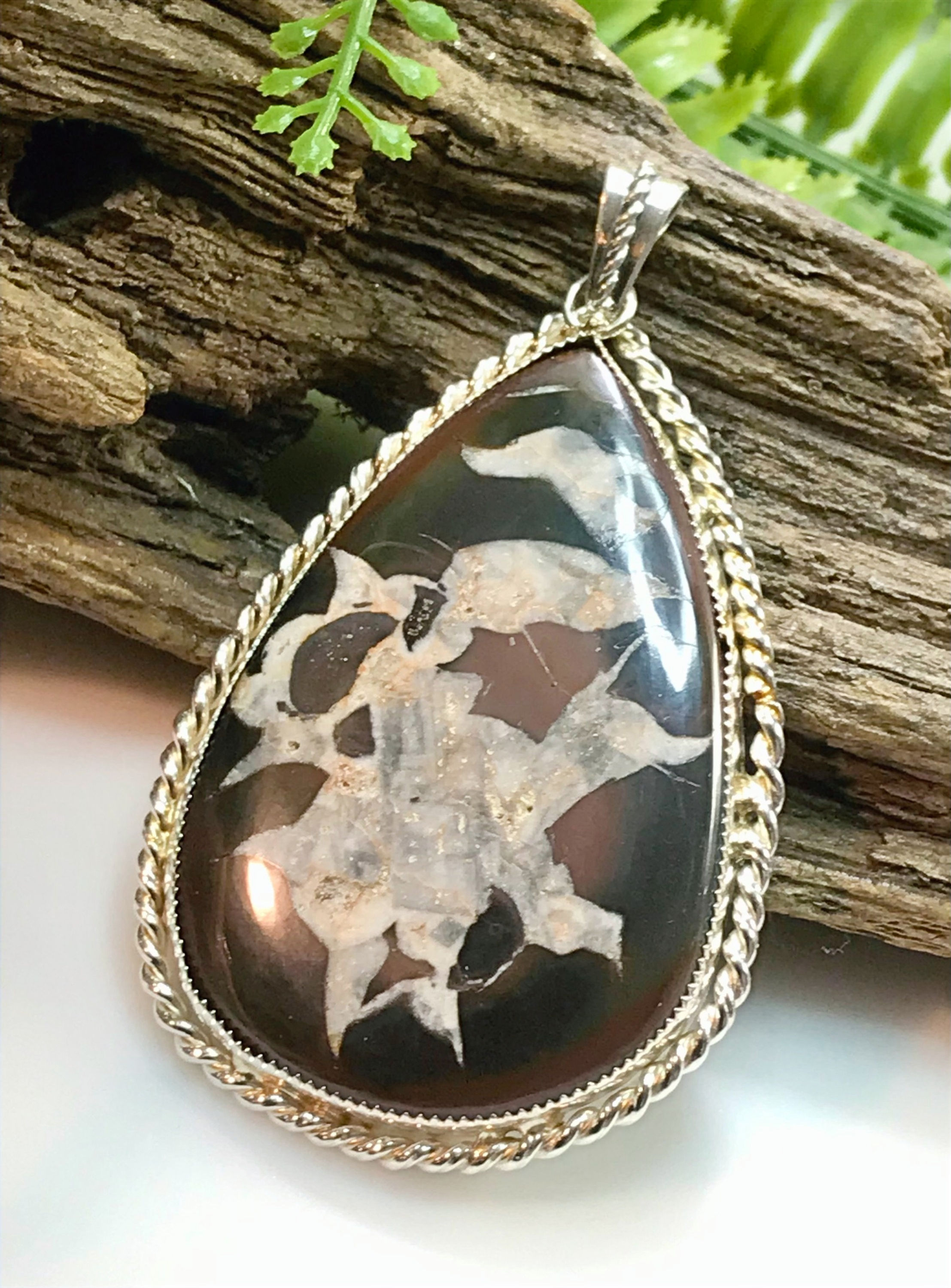 Septarian Pendant