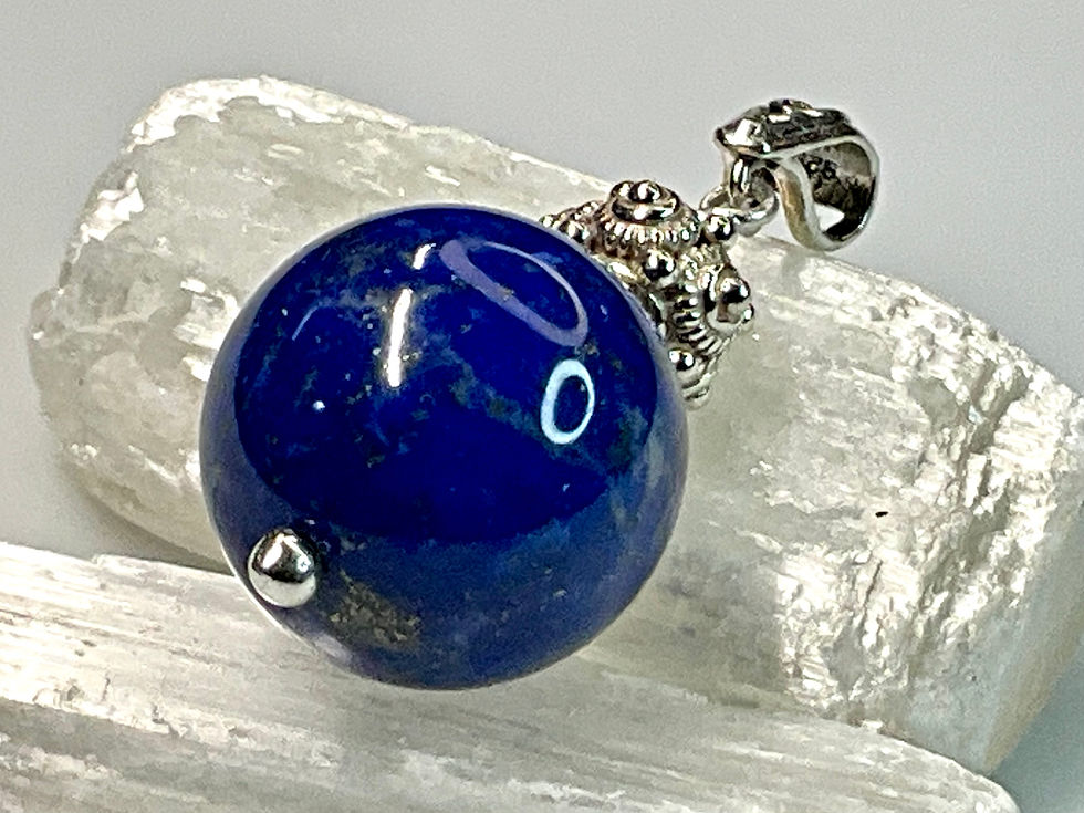 Thumbnail: Natural Lapis Pendant