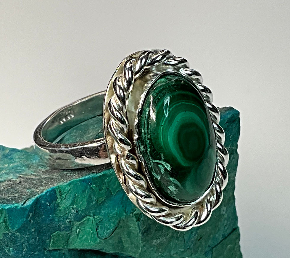 Thumbnail: Malachite Ring