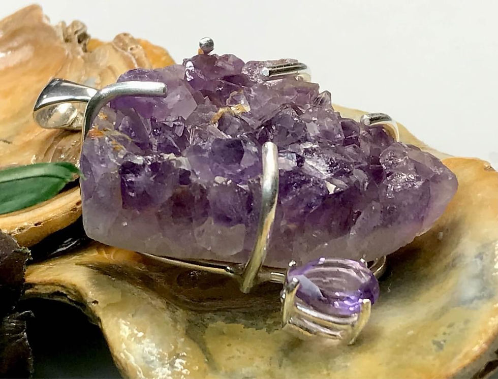 Thumbnail: Amethyst Geode Pendant