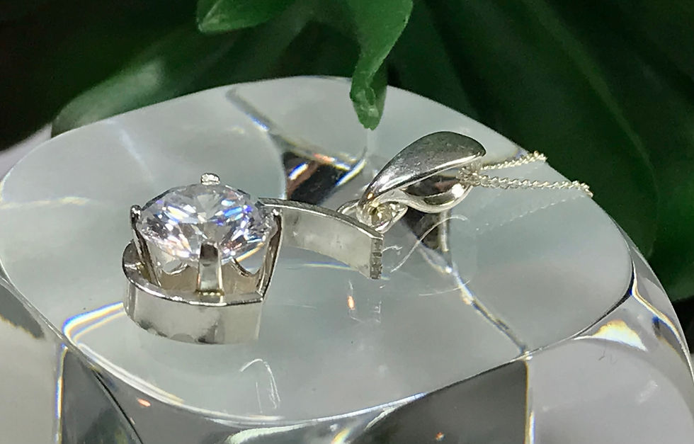 Thumbnail: Cubic Zirconia Necklace