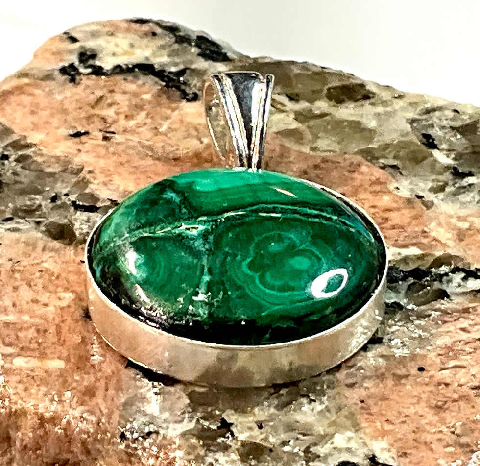 Thumbnail: Malachite Pendant