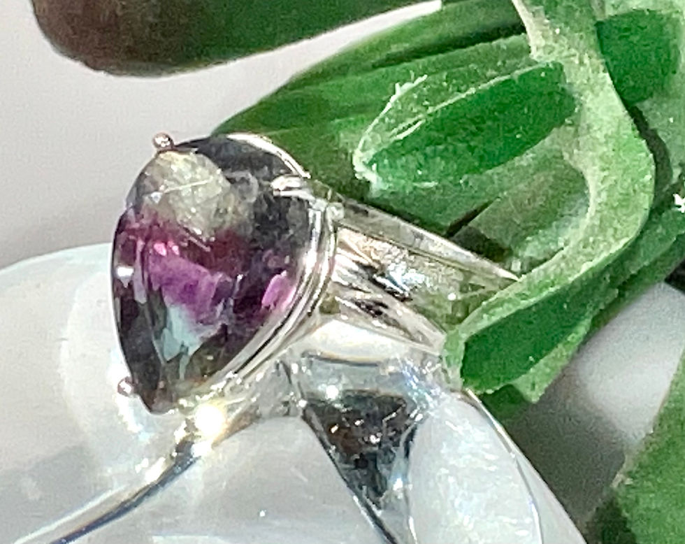 Thumbnail: Faceted Fluorite Ring