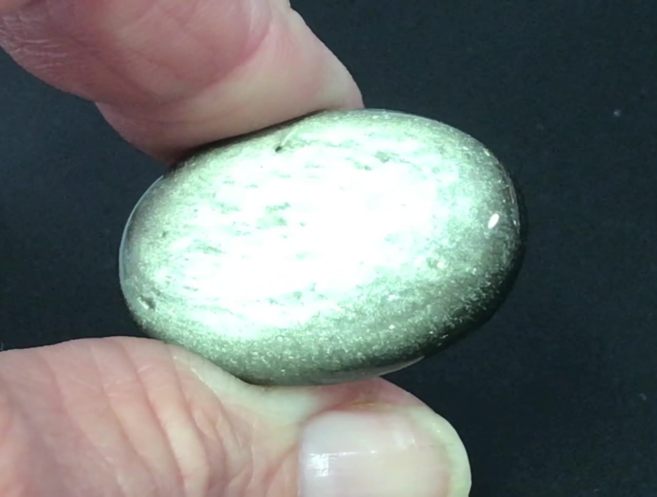 Loose Silver Obsidian #7943