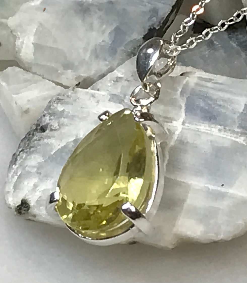 Thumbnail: Lemon Quartz Necklace