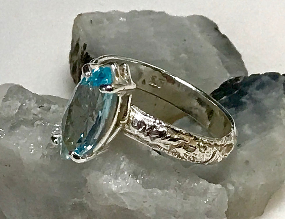 Thumbnail: Blue Topaz ring