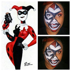 Number 2 for my anti-hero #tbt.This was an entry for #facepaintforumshop pop art challenge. I am pos