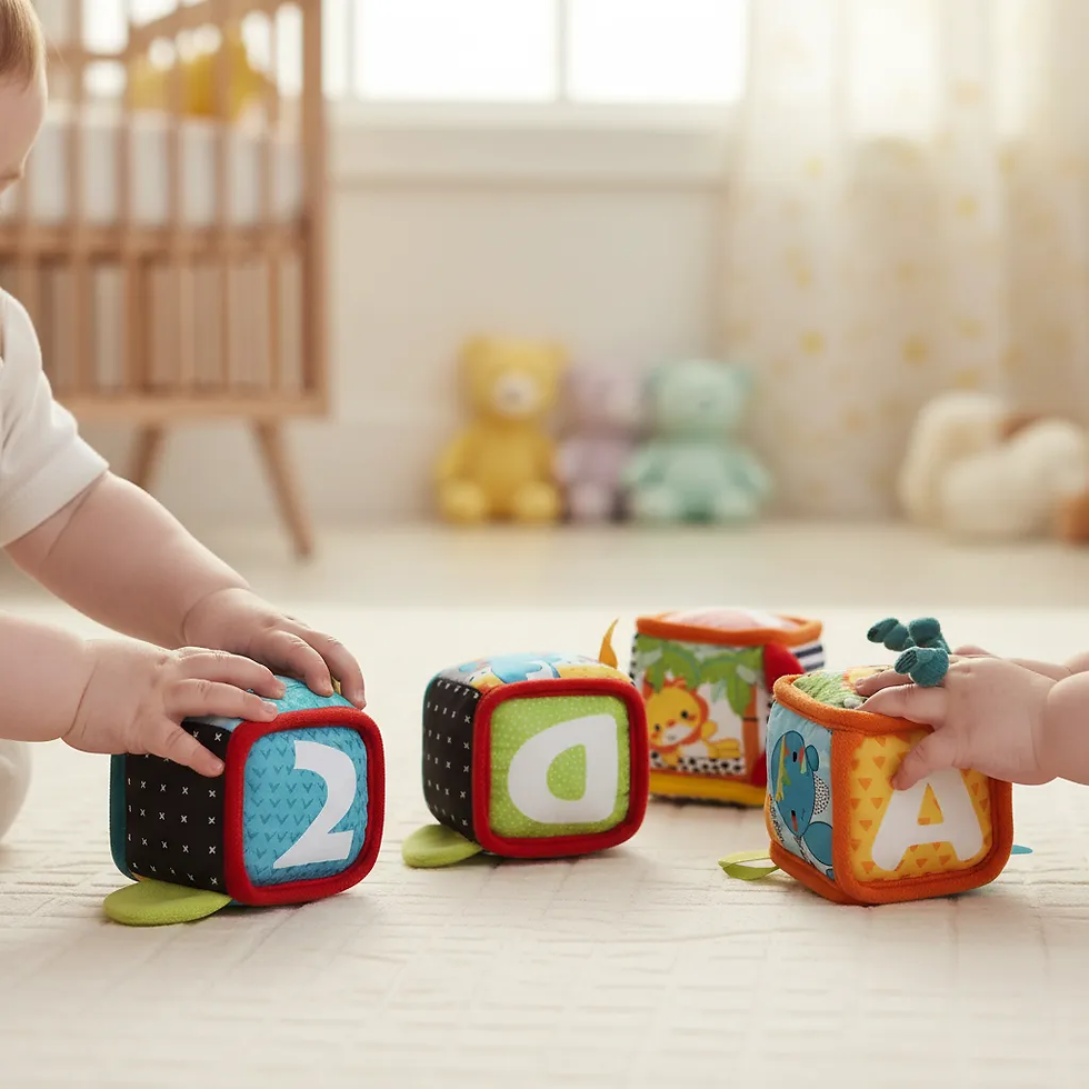 Miniatura: Set Cubos Sensoriales Actividades Texturas