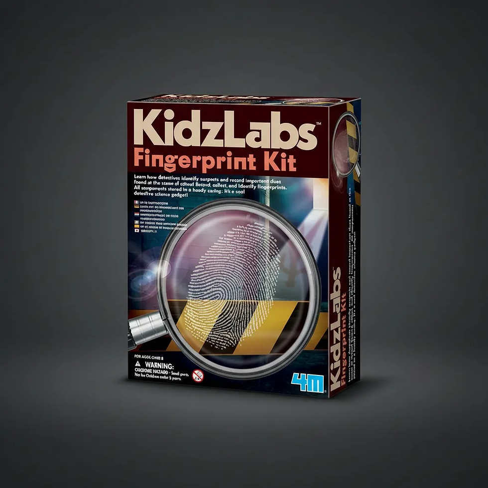 Miniatura: juego Set de Espías Siguiendo las Huellas niños