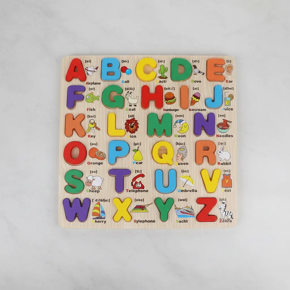 Miniatura: Rompecabezas Abecedario Alfabeto Espanol