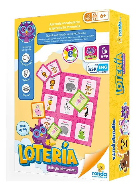 Miniatura: Loteria Infantil Bilingue La Naturaleza