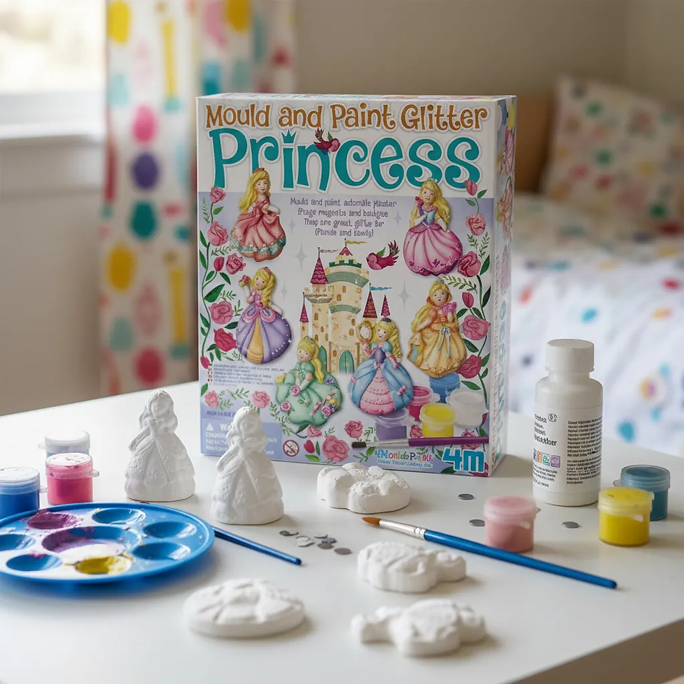 Miniatura: Set de Manualidades Moldea y Pinta Princesas