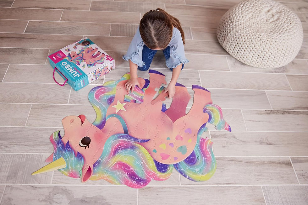 Miniatura: Rompecabezas Jumbo Unicornio 48 Piezas Para Niños