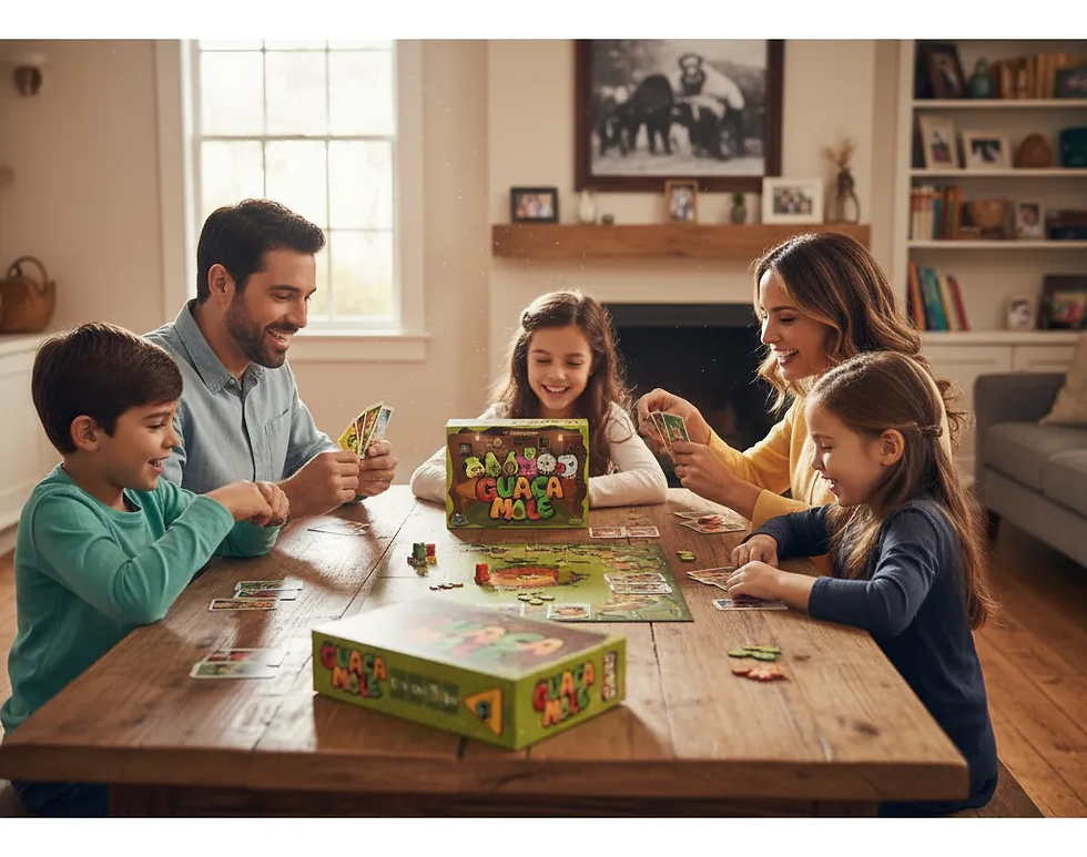 Miniatura: Juego De Mesa Guacamolé Para Niños Familiar