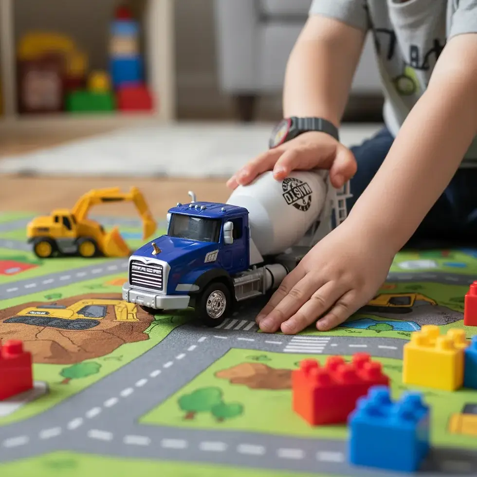 Miniatura: Camión De Construcción Mack Trucks Mezcladora