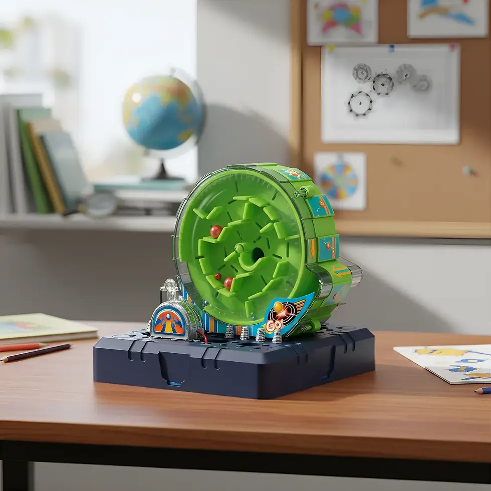Miniatura: Experimento STEM Laberinto En Espiral Para Niños