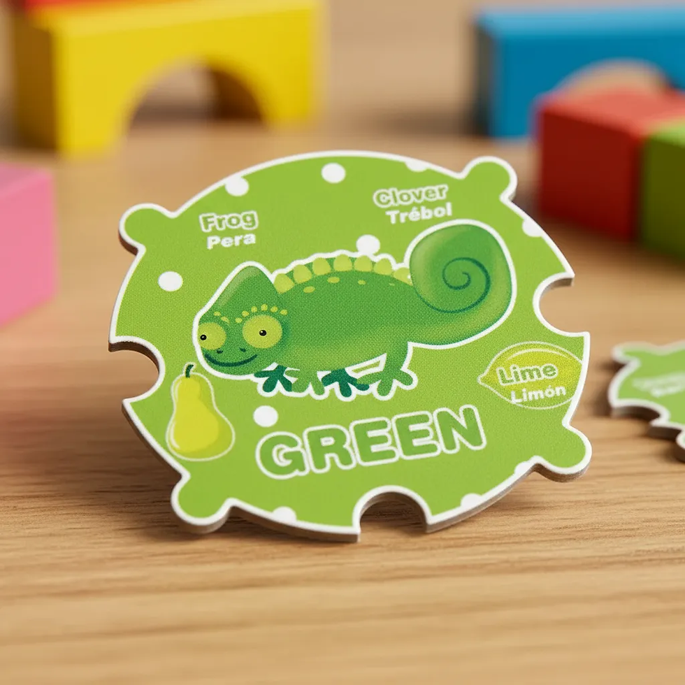 Miniatura: Rompecabezas Asociativo Aprendiendo Los Colores