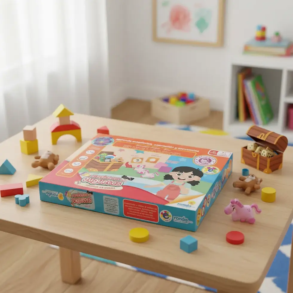 Miniatura: Juego El Baúl De Los Juguetes Aprendiendo Estadística Niños