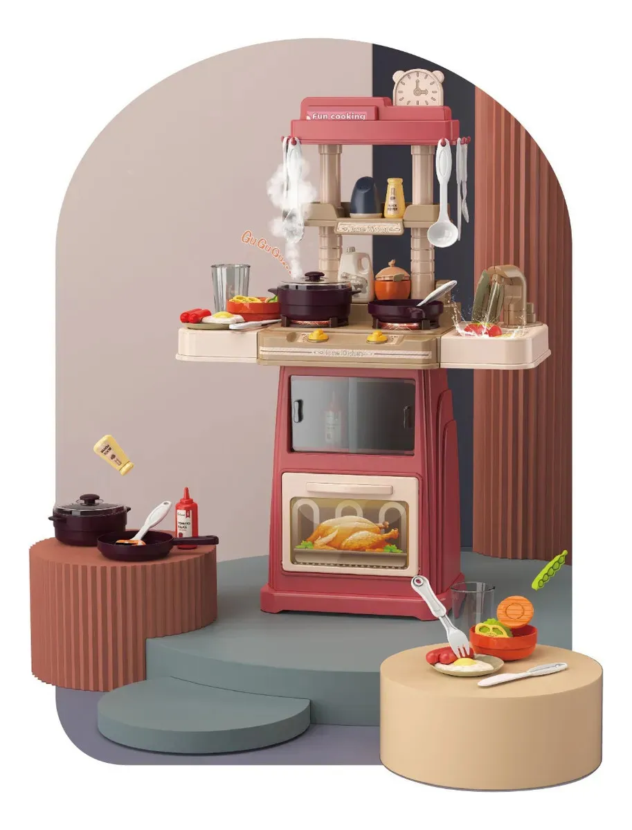 Miniatura: Juguete Cocina Con Luces Y Sonidos Para Niños