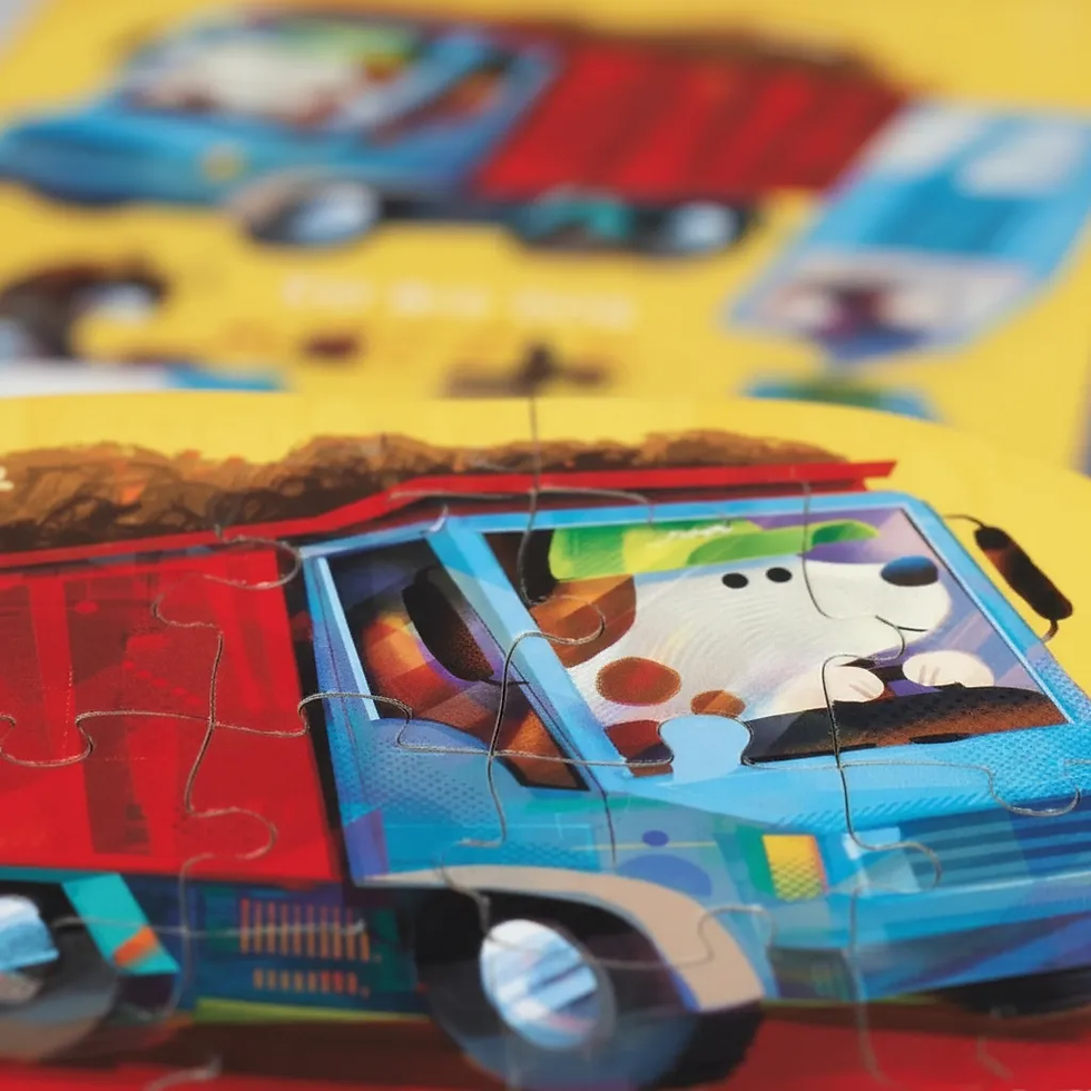 Miniatura: Rompecabezas Didáctico De 12 Piezas Perro Para Niños