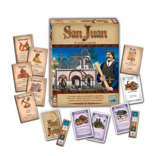 Miniatura: Juego De Mesa estrategia San Juan Adultos