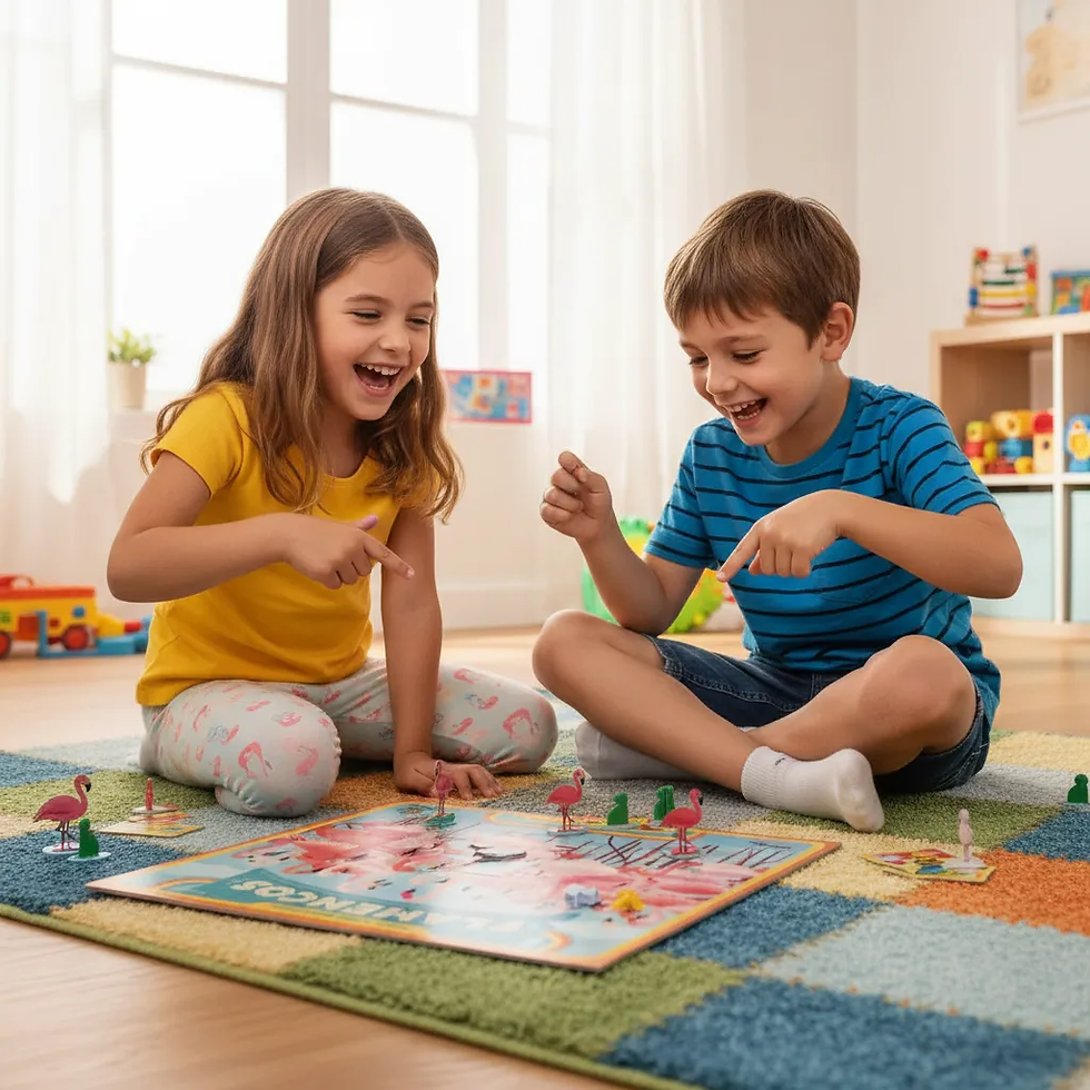 Miniatura: Juego De Mesa Flamencos Juego De Estrategias Para Niños