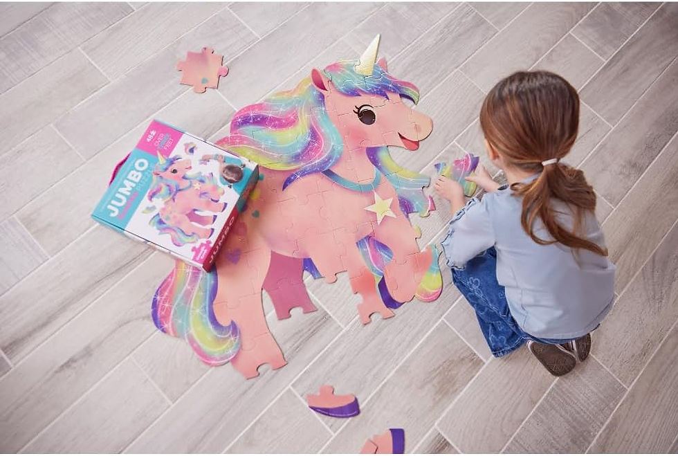 Miniatura: Rompecabezas Jumbo Unicornio 48 Piezas Para Niños