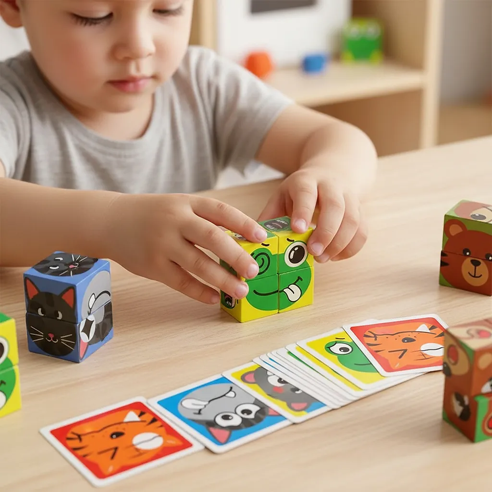 Miniatura: Rompecabezas 6 En 1 Animales Emociones