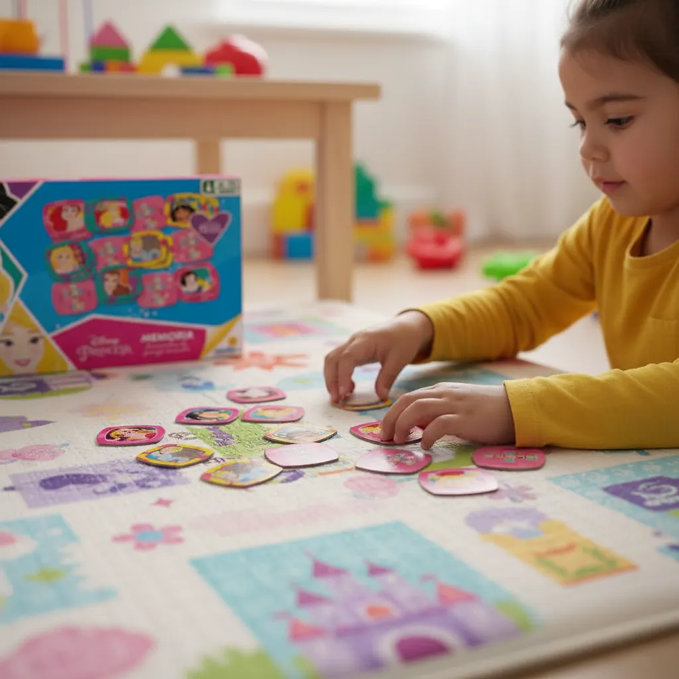 Miniatura: Juego De Memoria Princesas Ronda