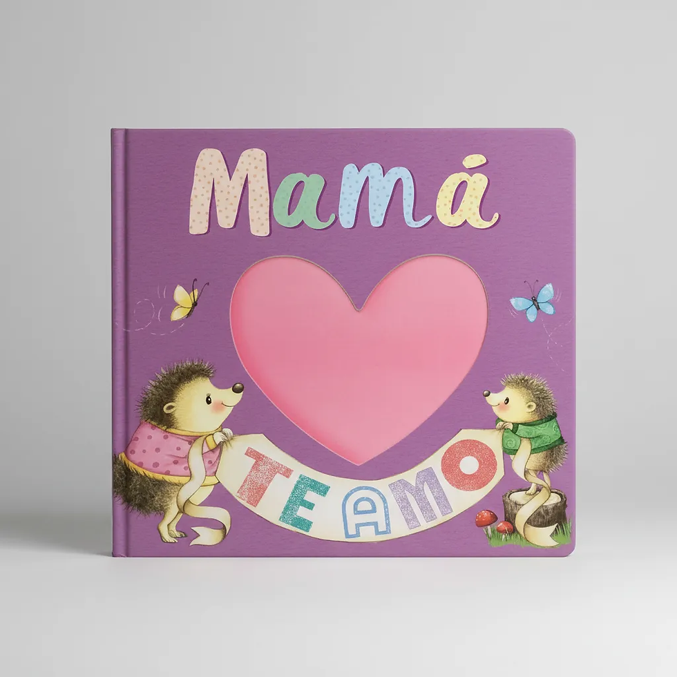 Miniatura: Libro Infantil Sensorial Mamá Te Amo Para Niños