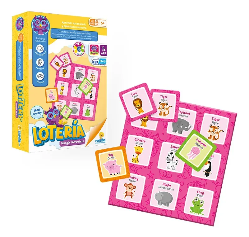 Miniatura: Loteria Infantil Bilingue La Naturaleza