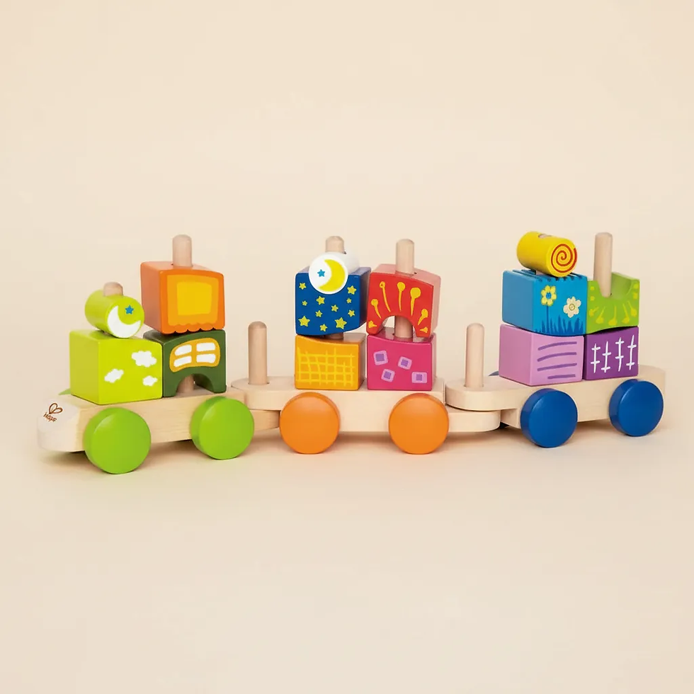 Miniatura: Tren de bloques encajables