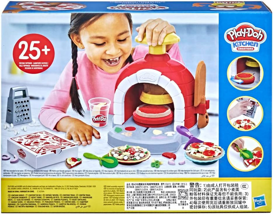 Juguete Play-doh Horno De Pizzas Para Niños